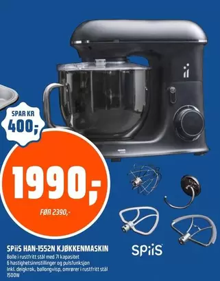 HAN-1552N Kjøkkenmaskin
