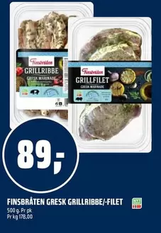 GREK GRILLRIBB/FILET