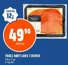 RØKT LAKS I SKIVER
