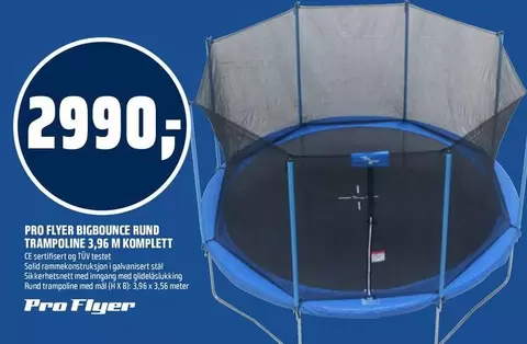 Trampoline - BIGBOUNCE RUND TRAMPOLINE 3,96 M