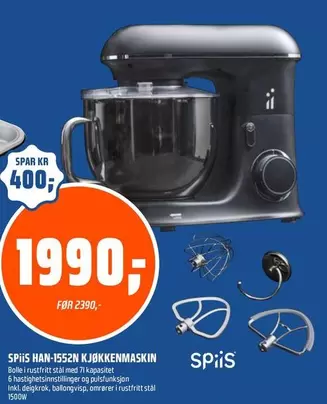 HAN-1552N KJØKKENMASKIN