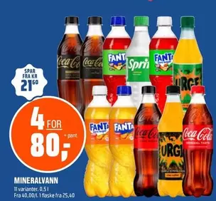 Cola - Mineralvann