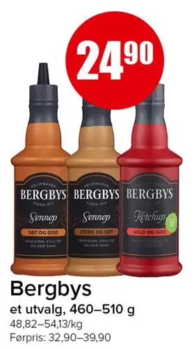 Bergbys Sød & Stærk Ketchup