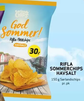 Sommerchips Havsalt
