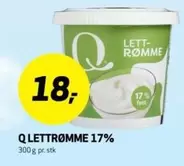 Q LETTRØMME 17%