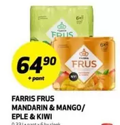 FRUS MANDARIN & MANGO/ EPLE & KIWI