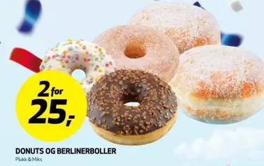 Donuts - DONUTS OG BERLINERBOLLER