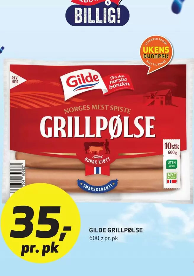 Norsk - GRILLPØLSE