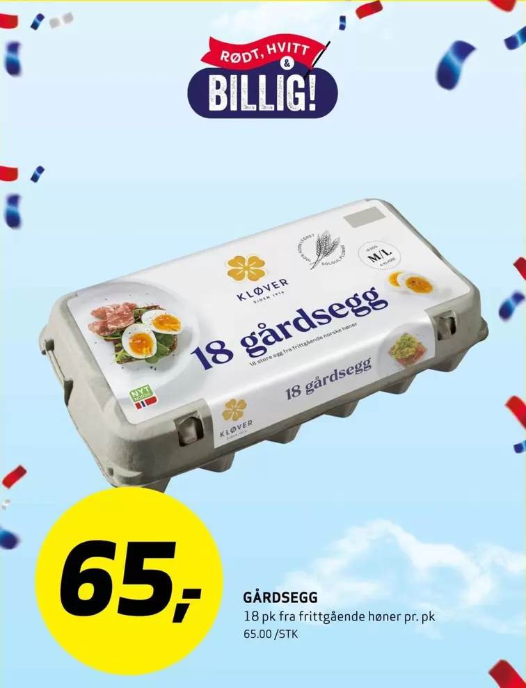 18 Gårdsegg