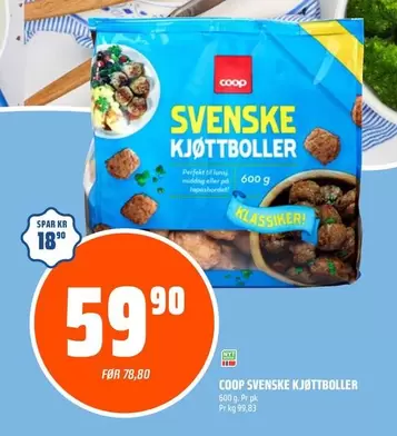 SVENSKE KJØTTBOLLER