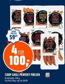 Chili - COOP GRILL PERFEKT PØLSER