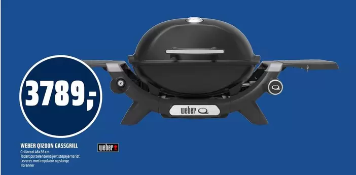 Weber - QCCON GASSGRILL
