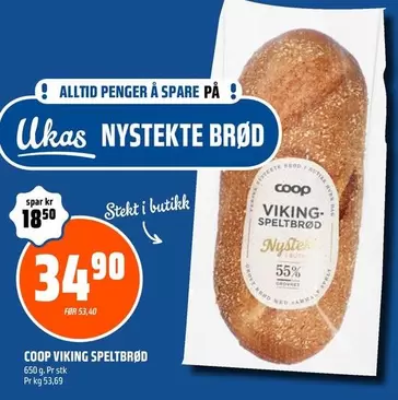 Viking - NYSTEKTE BRØD