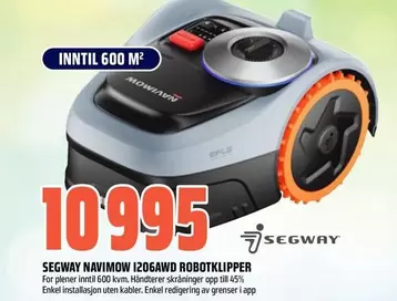 NAVIMOW I206AWD ROBOTKLIPPER