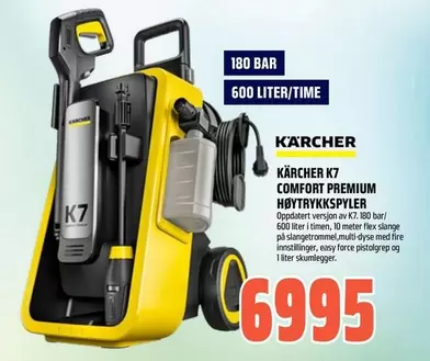KÄRCHER K7 COMFORT PREMIUM HØYTRYKKSPYLER