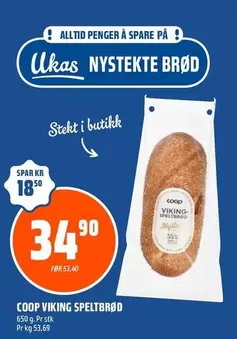 Viking - UKAS NYSTEKTE BROD