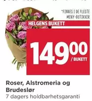 Roser - HELG ens BUKETT