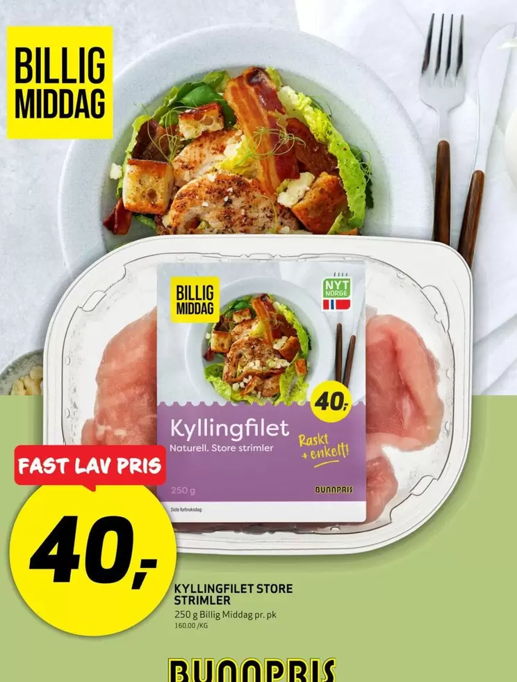 Fast - Kyllingfilet