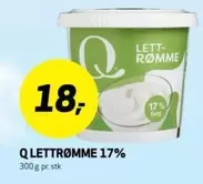 Q LETTRØMME 17%