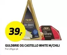 Chili - Guldrie og Castello White M/