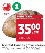 Nystekt Hannas grove kneipp