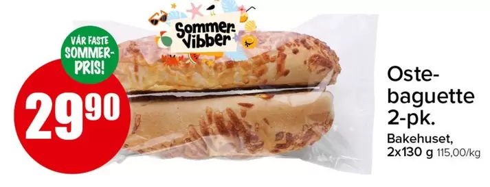 Baguette - Oste-baguette 2-pk