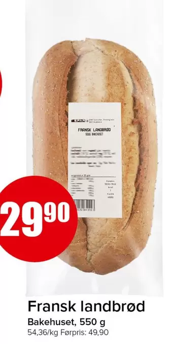 Fransk landbrød