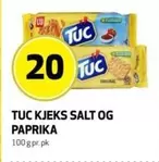 TUC KJEKS SALT OG PAPRIKA