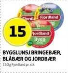 BYGGLUNSJ BRINGEBÆR, BLÅBÆR OG JORD BÆR