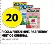 FRESH MINT, RASPBERRY MINT OG ORIGINAL