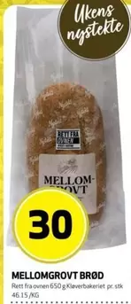 MELLOMGROVT BRØD