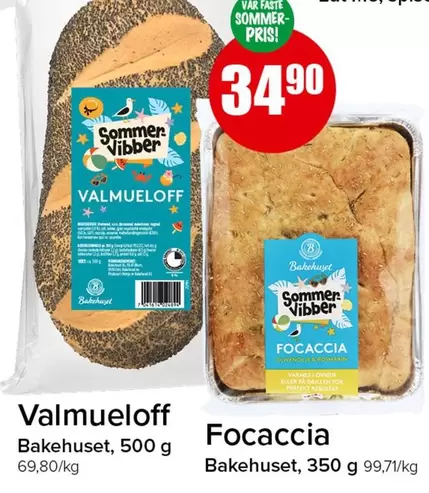 Valmueloff Focaccia
