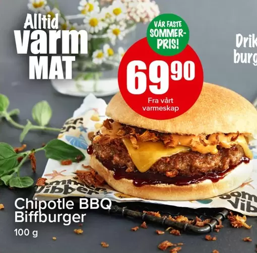 Mat - Chipotle BBQ Biffburger