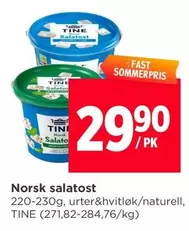 Norsk -  salatost