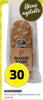 BONDEBRØD