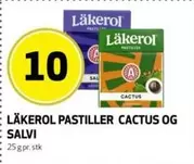 PASTILLER CACTUS OG SALVI
