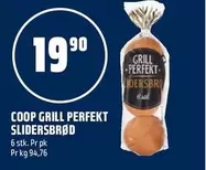 SLIDERSBRØD