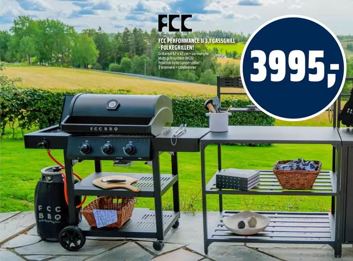 Multi - PERFORMANCE 3.1 GASGRILL + FOLKGRILL