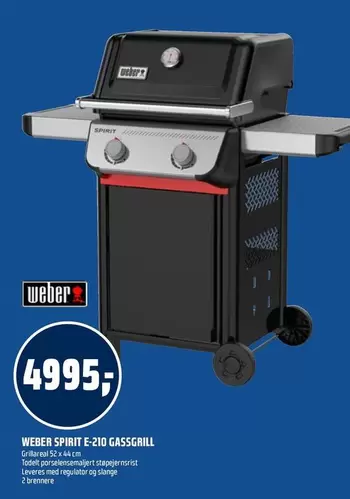 Weber - SPIRIT E-210 GASSGRILL