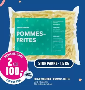 POMMES FRITES