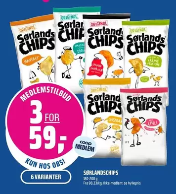 Chili - Sørlandschips