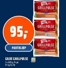 GRILLPØLSE
