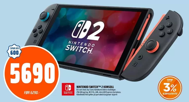 Nintendo -  Switch 2 Konsoll