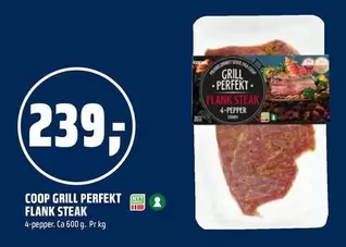COOP GRILL PERFEKT FLANK STEAK 4-PEPPER
