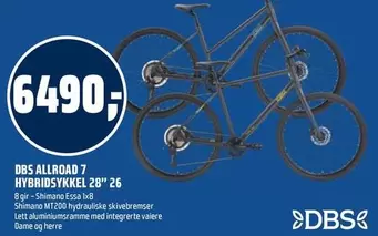 ALLROAD 7 HYBRIDCYKKEL 28" 26