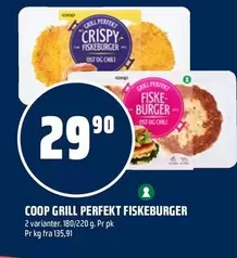 Ost - GRIL PERFEKT FISKEBURGER