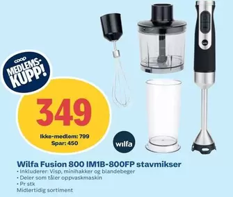 Fusion 800 IM1B-800FP stavmikser