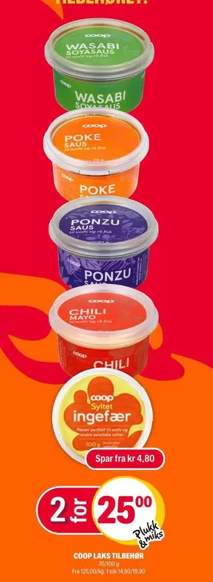 Chili - Wasabi, Poke, Ponzu, , Ingefær