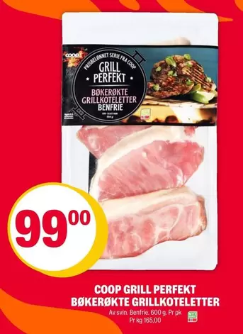 BØKERØKTE GRILLKOTELETTER