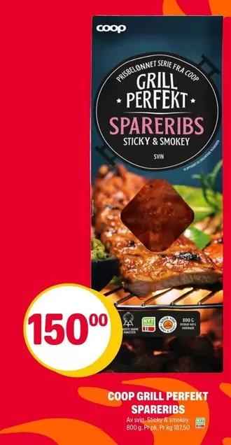 SPARERIBS STICKY & SMOKEY